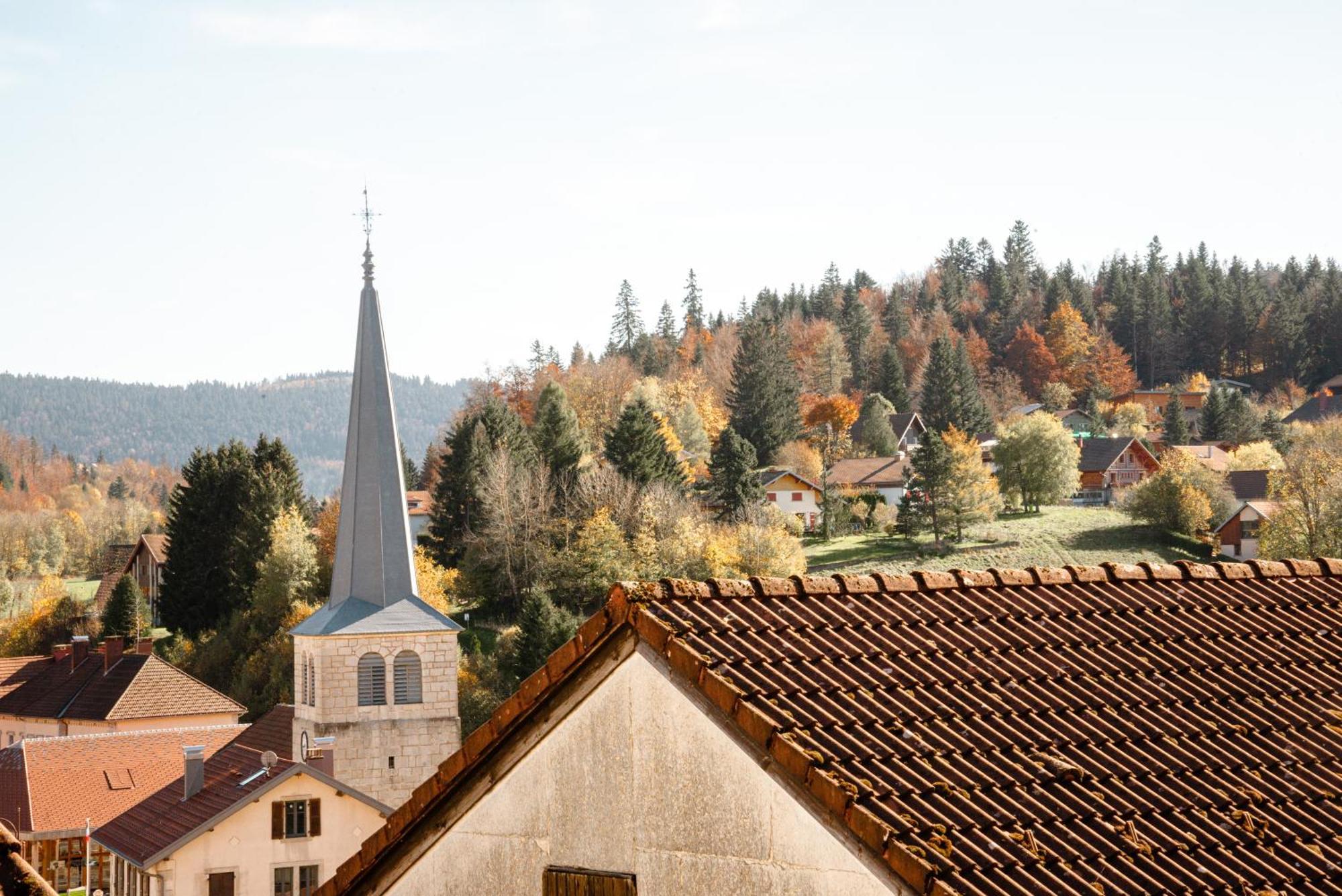 Apartmán Terrasse Des Monts - Duplex Independant De Charme Les Hopitaux-Neufs Exteriér fotografie